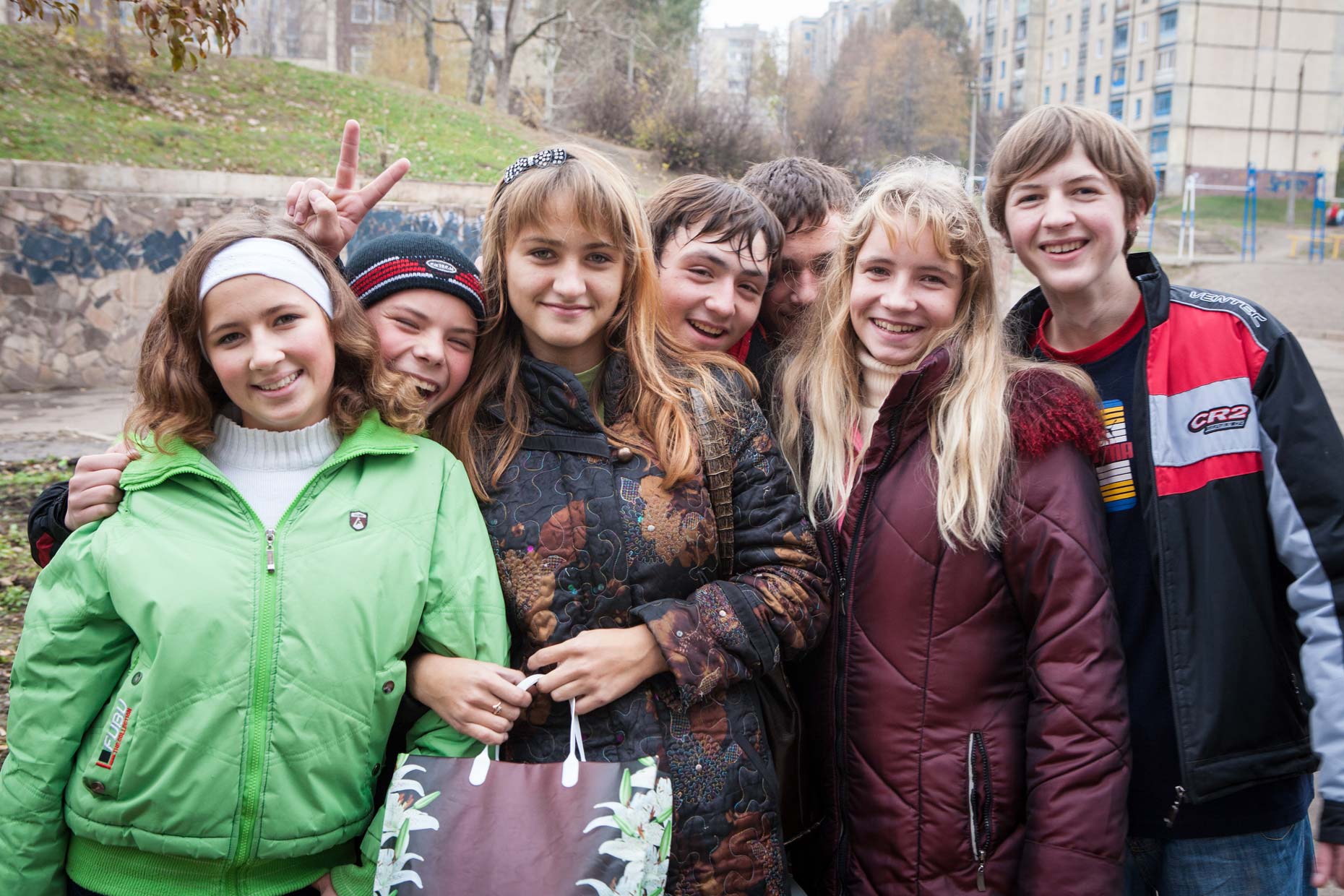 Ukrainian School Kids